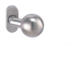 Koule na dveře MP - KOULE VYOSENÁ - UOR BN - Broušená nerez