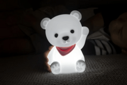 DHINK436-21 DHK - Silikonová noční lampička - Medvídek 