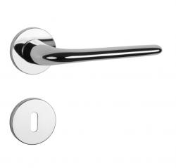 Klika na dveře AS - AZALIA - R 7S OC - Chrom lesklý