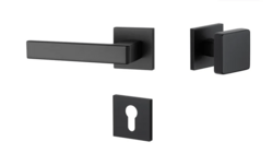 Klika na dveře AT - SULLA - HR 7S BS - Černá matná