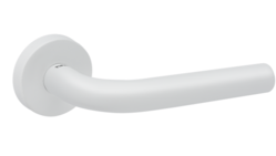 Klika na dveře TI - MONA - R AP 2001 WS - Bílá matná (152)