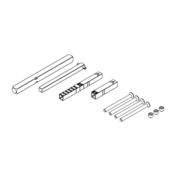 GK - PRODLUŽOVACÍ SADA WC - šroubovací 