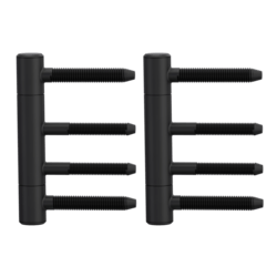 GK - Panty AXUM 9301 - dřevěný rám Grafit černá (88)