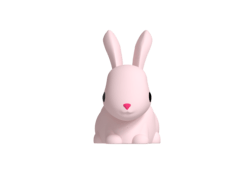 DHINK444-01 DHK - Silikonová noční lampička - Zajíc 