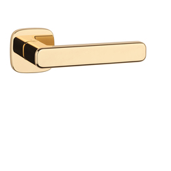 Klika na dveře AS - IXIA - QR 7S OLV - Mosaz leštěná lakovaná