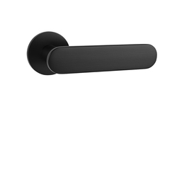 Klika na dveře TI - NELA - R 4158 5S BS - Černá matná (153)