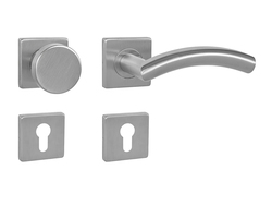 Klika na dveře MP - SWING - HR BN - Broušená nerez