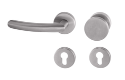 Klika na dveře TI - NERO - R 2233 BN - Broušená nerez (16)