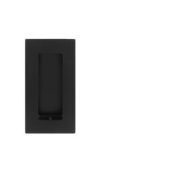 TI - Mušle na posuvné dveře - 1696 BS - Černá matná (153)