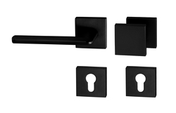 Klika na dveře TI - Eliptica - HR 3098Q BS - Černá matná (153)