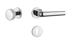 Klika na dveře AT - INULA - R 7S OC - Chrom lesklý