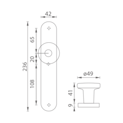 MP - KOULE PEVNÁ SPECIÁL - SOD BN - Broušená nerez