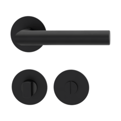 Klika na dveře GK - LUCIA PIATTA S - R Grafit černá (78)