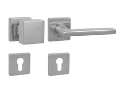 Klika na dveře MP - DANIELA - HR BN - Broušená nerez