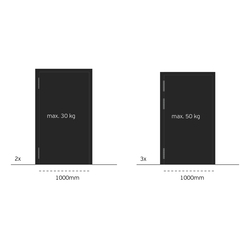 JNF - ZÁVĚS IN.05.645 BN - Broušená nerez