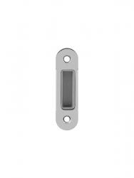 AGB - Protiplech k magnetickému zámku MEDIANA POLARIS nastavitelný s plastovou vaničkou VOC - Velvet chrom