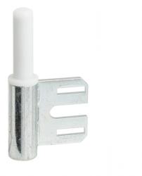 LR - 11.87.667.0 Spodní závěs do ocelové zárubně (horiz.) Stříbrný komaxit