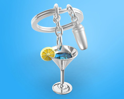 MTM327-01 MTM - KLÍČENKA - Koktejl 