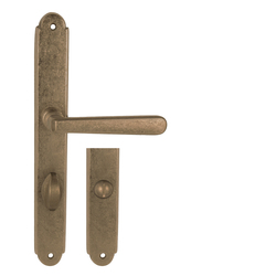 Klika na dveře NI - ALT WIEN Štít OBMP - Staromosaz matný lak