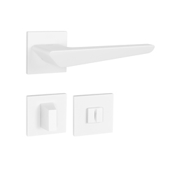 Klika na dveře TI - TIGA - HR 4154Q 5S WS - Bílá matná (152)