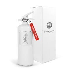 SN - HASICÍ PŘÍSTROJ 2 KG Bílá lesklá / stříbrný lesklý emblém