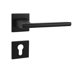 Klika na dveře TI - JUNIOR - HR 4140Q 5S BS - Černá matná (153)