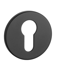 Rozeta ke klice AS - ROZETA - R 5S BS - Černá matná