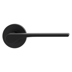 Klika na dveře GK - LEAF LIGHT - R Grafit černá (28)