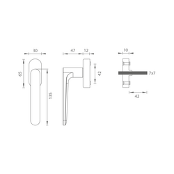 Klika na eurookno GK - DK - AVUS - R Grafit černá (28)