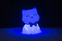 DHINK434-21 DHK - Silikonová noční lampička - Kočka 
