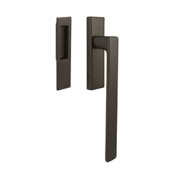 Klika na dveře CB - HS PORTAL MOOD DUE - klika/mušle Hnědá matná (C02)