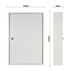 RR - SKŘÍŇKA NA KLÍČE - S64 - T01535 Bílá