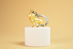 MTM275-01 MTM - KLÍČENKA - Lev zlatý 