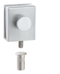 CT - CAT001 - 2B Podlahový zavírací set na skleněné dveře OCS - Chrom broušený