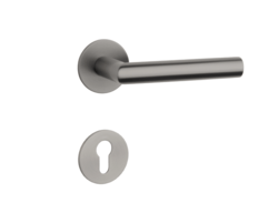 Klika na dveře SH - OVAL - R 1750 3SM T PVD - Titan PVD