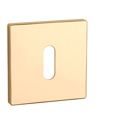 Rozeta ke klice AS - ROZETA - HR 7S OLV PVD - Mosaz leštěná lakovaná PVD