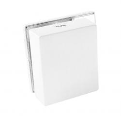 TI - Protikus pro zámek na sklo 4019 WS - Bílá matná (152)