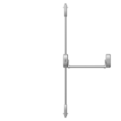 DK - PANIKOVÉ KOVÁNÍ PHA 2000 - 2-bodové zajištění D1/1H-1D Stříbrná