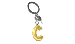 MTM10C MTM - KLÍČENKA - Písmeno C 