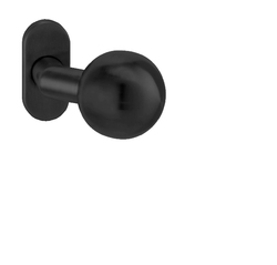 Koule na dveře MP - KOULE VYOSENÁ - UOR BS - Černá matná