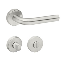 Klika na dveře TI - MONA - R AP 2001 BN - Broušená nerez (16)