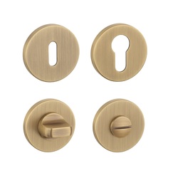 Rozeta ke klice AS - ROZETA - R 7S AP - Antik patina