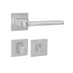 Klika na dveře TI - SUPRA - HR 3097Q 5S OCS - Chrom broušený (96)