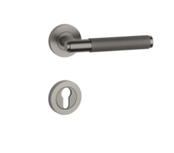 Klika na dveře SH - OVAL - R 1741 PRO 8 MM T PVD - Titan PVD