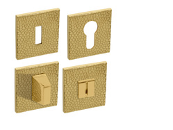 Rozeta ke klice TI - ROZETA - HR 5SQ T1 OLV - Mosaz leštěná lakovaná (33)