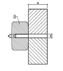 AS - Nábytková úchytka 1061 BS - Černá matná
