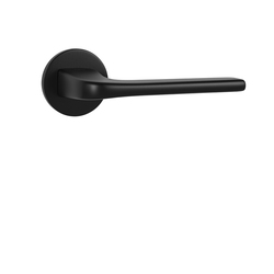 Klika na dveře TI - DARA - R 4007 5S BS - Černá matná (153)