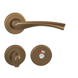 Klika na dveře BA - TORNADO - R F4 - Bronz elox