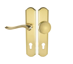 Zpevněné kování MI - LYON/ROMEO - SO OLV/OLS - Mosaz leštěná lakovaná / mosaz broušená