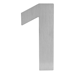 LR - Domovní číslice "1" - 150 mm BN - Broušená nerez